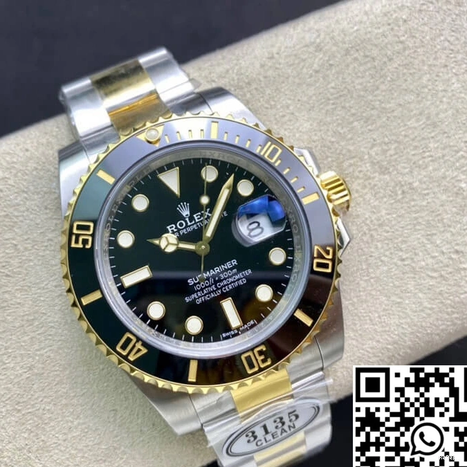 Black 116613-LN-97203 Clean Factory Submariner Rolex V4 Dial 1103